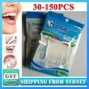 30-150 x Floss Picks Dental Teeth Toothpicks Stick Care Tooth Pick Clean Oral AU