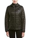 Patagonia W's Nano Puff Hoody Jacket Women's, Black, FR : S (Taille Fabricant : S)