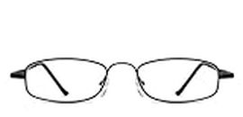 Lenskart READERS | Black Rectangular Full Rim Reading Eyeglasses | For Men & Women | For 1 Power | LR 6967