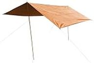 Camping Sun Shelter, Portable Outdoor Canopy Tent, UV Protection Shade Canopy, Weather Resistant Sand Anchor Beach Tent, Windproof Pop Up Shelter, Cool Cabana Tent for Picnics Camping Fishing/528 ( Co