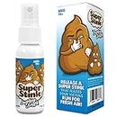 SUPER STINK (30ml) - Fart Spray - 'Insanely Strong' Extra Potent Stink - Fake Poop Smelling Prank Stuff - Smells Like Super 'Bad' Gas - Great Gag Gifts, Stocking Stuffers & Fun Party Favors