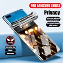 Für Samsung S23 S22 S21 S20 S10 Anti Spy Privacy Hydrogel Screen Protector Film