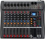 Depusheng DA8 Professioneller Mixer Soundboard Konsole 8 Kanal Schreibtischsystem