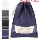2/4/8/10Pcs Shoe Bags for Travel Household Shoes Pouch Storage Packing Organizer