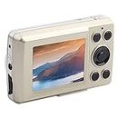 Akozon Digital Video Camera Camcorder HD Vlogging Camera Recorder Mini Outdoor 16MP 720P 30FPS 16X Zoom (Gold)