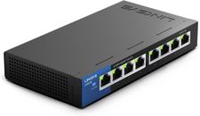 switch Di Rete Gigabit Non Gestito a 8 Porte, Hub Ethernet per Casa E ufficio