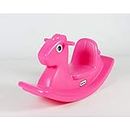 Little Tikes Rocking Horse. Toddler Rocking Toy With Easy Grip Handles and Stable Saddle. Durable, Stable, Kid-Safe Toy For Indoor or Outdoor. Magenta,Aged 18 Months +,26.4 x 28.6 x 48.5 cm