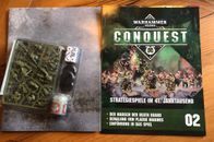 Hachette Warhammer 40k Conquest Heft mit Teilen und Farben - Nr. 2 - OVP & NEU