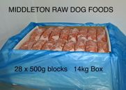 Frozen Dog Food  Chicken Mince 28 x 500g Chubs 14kg box BARF RAW DIET delivered
