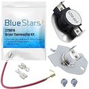 BlueStars Ultra Durable 279816 Dryer Thermal Cut-off Kit Replacement Part - Exact Fit for Whirlpool Kenmore Maytag Amana Dryers - Replaces 3399848 AP3094244 PS334299 279816VP 3977393 3399848