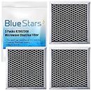 Ultra Durable 8206230A Microwave Charcoal Filter Replacement part by Blue Stars – Exact Fit For Whirlpool & Maytag Microwaves – Replaces 8206230 AP4299744 PS1871363 - PACK OF 3