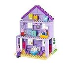 Big Spielwarenfabrik 800057153 BLOXX Construction Toys Peppa Pig Grandparents House PLAYSET with 86 PCS, Multi