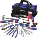 Tools Kit for Home Repair 156PC with Tool Bag, DIY Hand Tool Set - Including Pli