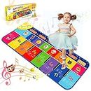 Toys for 1 2 3 4 5 6 Year Old Girls Boys, Piano Mat Gifts for Girls Kids Toddler Toys 1-6 Year Old Girl Boys Toys Age 2-5 Gifts Gifts for 1-6 Year Old Girls Boys Birthday Gifts Present Musical Toys