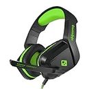 Cosmic Byte H1 Gaming Headphone with Mic for PS5, PC, Laptops, Mobile, PS4, Xbox One (Green)