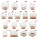 10x Silicon Furniture Leg Protection Cover Table Chair Feet Floor Protector Cap