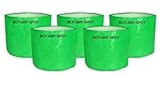 Botany-Spot 270 GSM HDPE Grow Bags 12"x 12" (Pack of 5 Bags) for Leafy Vegetables, Plant Bag for Home Garden, Balcony, Terrace, & Kitchen Gardening | Extra Thick