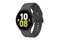 Samsung Galaxy Watch 5 (44 mm) Bluetooth - Reloj inteligente con rastreador de actividad física, grafito, versión alemana