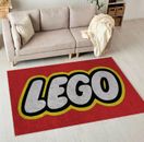 Lego alfombra de habitación para niños, decoración de habitación para niños, alfombra de sala de juguetes, alfombra de habitación para niños
