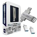 Photo Backup Stick Omega Universal Picture and Video Backup for Any Device - iPhone, Android, Computer, Tablets (64GB)