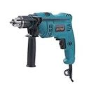 KATSU Electric Impact Drill 500W with 13mm Chuck, Variable Speed and 360° Rotating Handle, for Drilling Wood, Brick, Metal and Concrete (Budget)