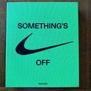 Virgil Abloh Nike ICONS Book “Something’s Off” Hardcover, Swiss binding
