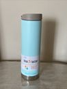 Klean Kanteen TKWide Cafe Cap Water Bottle - 20 oz. Blue Tint