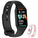 Bluetooth Smartwatch Schrittzähler Blutdruck Armbanduhr Sport Fitness Tracker