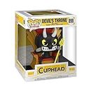 Funko Pop! Deluxe: Cuphead - The Devil in Chair - Figura in Vinile da Collezione - Idea Regalo - Merchandising Ufficiale - Giocattoli per Bambini e Adulti - Video Games Fans