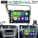 Radio de coche DAB+ Apple CarPlay 64 GB Android 13 GPS NAVI CAM para VW Golf 7 VII MK7