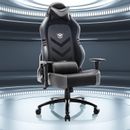 Big and Tall Gaming Chair 350lbs Racing Style Black/Grey Ergonomic design