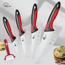 Kitchen Knife Set Ceramic Knives Paring Utility Slicing Chef 3 4 5 inch White Zirconia Blade Fruit