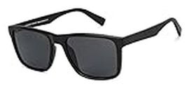 Vincent Chase By Lenskart | Full Rim Square Branded Latest and Stylish Sunglasses | Polarized and 100% UV Protected | Men & Women | Large | VC S13973