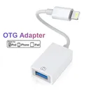 USB 3 0 otg Adapter kabel für iPhone 15 14 13 12 11 Pro Max XR 7 8 plus Blitz zu USB Kamera Adapter