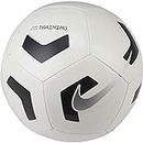 Nike CU8034-100 NK PTCH Train - SP21 Recreational Soccer Ball Unisex-Adult White/Black/(Silver) 5