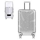 Yotako 30 Inch Suitcase Cover Protectors Clear PVC Luggage Cover Waterproof Trolley Suitcase Protective Cover for Business Trip Daily Using(30''(25.80''H x 20.50''L x 13.00''W))