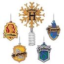 Hallmark Harry Potter Lot de 5 décorations de Sapin de Noël Miniatures incassables de 12,7 cm et Mini décorations de 4,8 cm