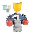 Little Smoby - Hippo Badewannenspielzeug ab 1 Jahr - Wasserspielzeug mit Spritzfunktion, Bechern und Saugnäpfen für die Badewanne, Badespielzeug für Babys und Kinder ab 12 Monate