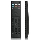 New XRT136 Remote Control fit for Vizio Smart TV D39f-F0 E43-F1 D43-F1 D50-F1 E50-F2 D55-F2 M55-F0 D65-F1 E70-F3 M70-F3 P75-F1 E75-F2 with Vudu Netflix Xumo Crackle Iheart Radio Shortcut Button