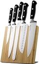 Coninx Quin Magnetischer Messerblock Holz | Messerblock Magnetisch Ohne Messer | Messerhalter Magnet aus Bambus für eine organisierte und aufgeräumte Küche