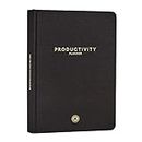 Intelligent Change Productivity Planner (Undated 6 Months) - Daily Journal for Focus and Time Management - Project Organizer with Inspirational Quotes for Motivation - Minimalist Black Notebook