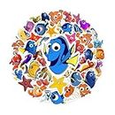 88pcs Finding Nemo Stickers for Water Bottles Finding Dory Birthday Party Supplies for Kids Party Decorations Party Favors, Car Stickers and Decals