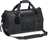 Earth Pak Waterproof Duffle Bag Green 120L Adventure Bag Black