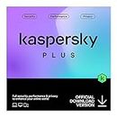 KASPERSKY Plus Physical Card (3 Device, 1 Account, 1 Year) Supports PC, Mac, & Mobile (KTS/Total Security New Equivalent)