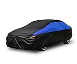 GUNHYI Car Cover Waterproof Breathable Large, Full Car Cover Rain Dust Sun UV Protection Universal fit Jaguar XF/XJ, Audi A6/A7/A8, BMW 6 Series, Mercedes S Class etc. Fit Saloon (490 To 530cm)