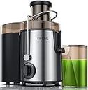 SiFENE Quick Juicer Machine, Centrifugal Juicer with 3" Big Mouth for Whole Fruits & Veggies, Easy to Clean, BPA Free Stainless Steel Kitchen Juicer