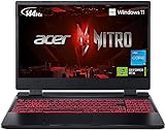 Acer Nitro 5 Gaming Laptop 15.6" FHD IPS 144Hz Display Intel i5-12450H | RTX 3050 | 8GB RAM | 512GB SSD | Windows 11 Home (1 yr Manufacturer Warranty) (Renewed)