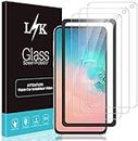 LϟK 3 Pack Screen Protector for Samsung Galaxy S10e - Tempered Glass HD Clear 9H Hardness Bubble Free Case Friendly Alignment Frame Easy Installation Screen Protective Film