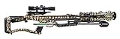 Barnett Whitetail Pro STR Crossbow, with 4x32mm Multi-Reticle Scope, Arrows, Lightweight Quiver, with Crank Device
