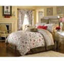 WATERFORD LINENS SHAINA FLORAL IVORY DUVET COVER QUEEN 100% POLYESTER 96x92 NEW!